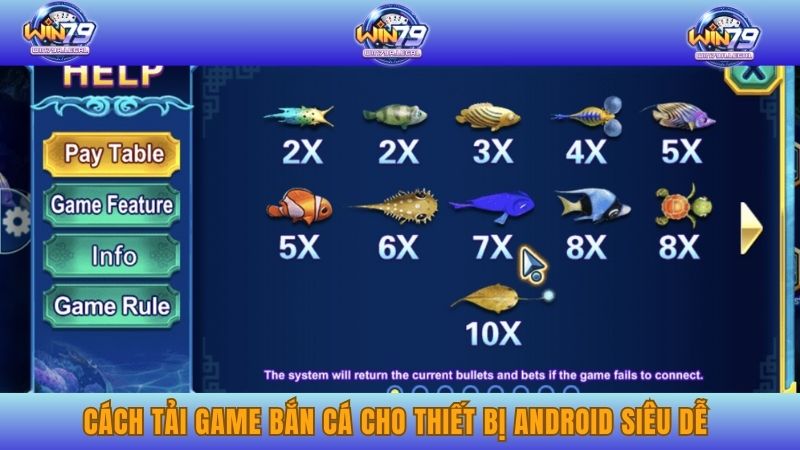 Bắn cá WIN79 thu hút người chơi với giao diện bắt mắt, âm thanh lôi cuốn