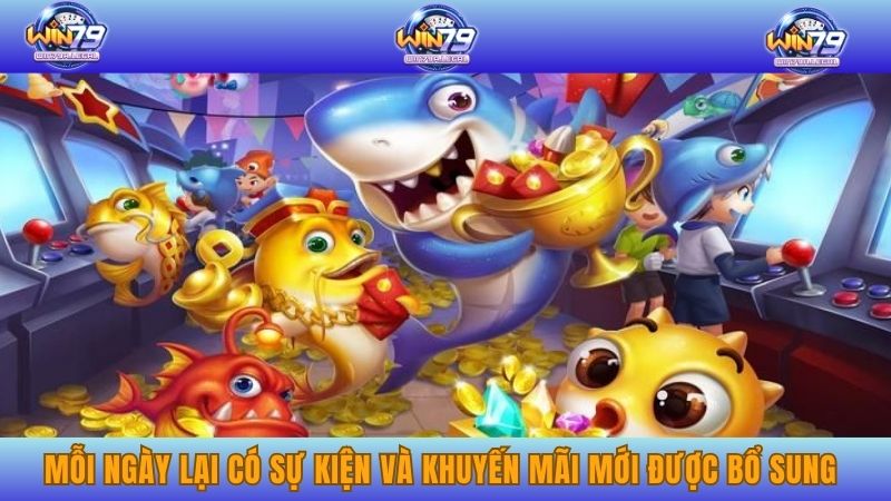 Mỗi ngày lại có sự kiện và khuyến mãi mới được bổ sung