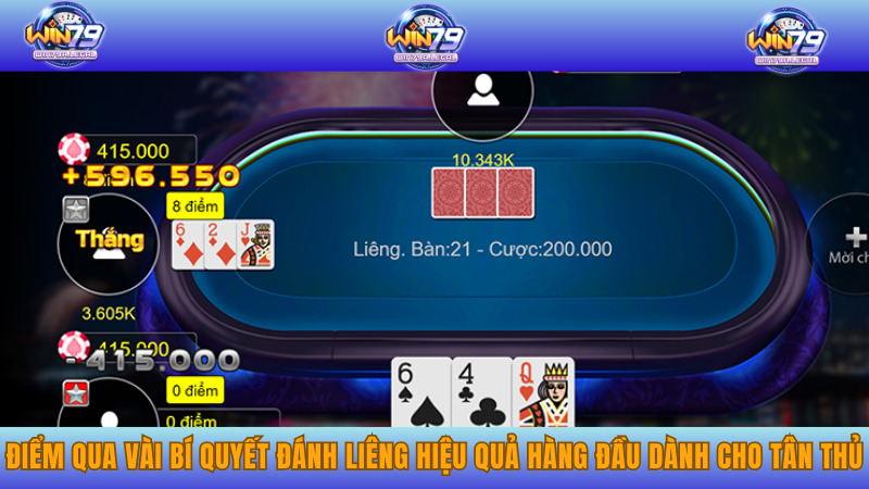 Điểm qua vài bí quyết đánh liêng hiệu quả hàng đầu dành cho tân thủ