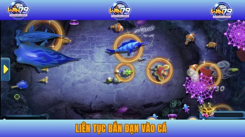 Hãy ngắm chuẩn mục tiêu và nã đạn liên tục vào loại cá mà bạn mong muốn