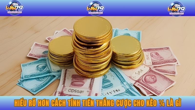 Hiểu rõ hơn cách tính tiền thắng cược cho kèo ¼ là gì