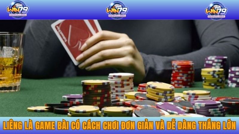 Liêng là game bài có cách chơi đơn giản và dễ dàng thắng lớn