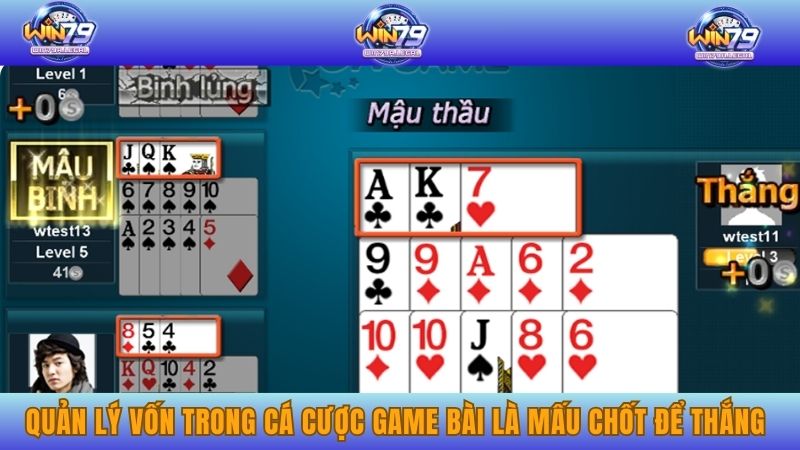 Quản lý vốn trong cá cược game bài là mấu chốt để thắng lớn