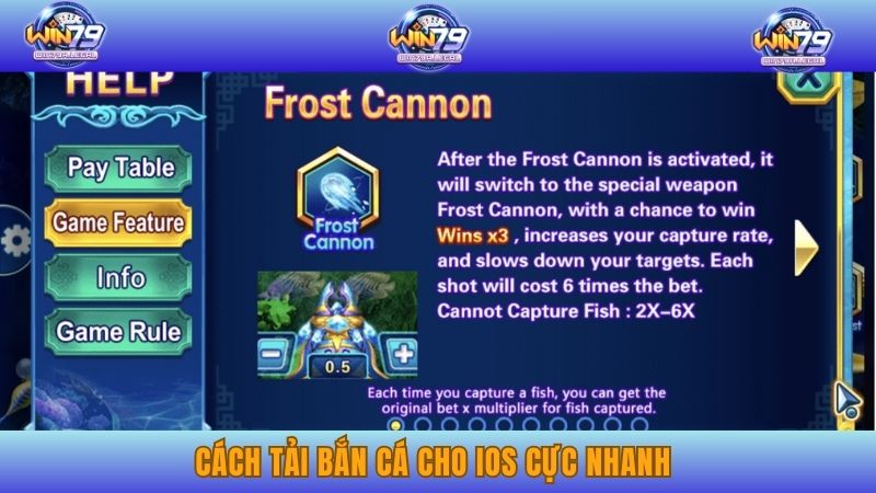 Tải game bắn cá cho IOS khá đơn giản